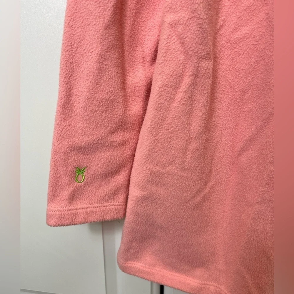 Dudley Stephens Cobble Hill Mock Turtleneck Peach Pink - Picture 2 of 5